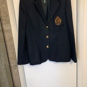 Ralph Lauren classic Navy Blazer with Gold Buttons